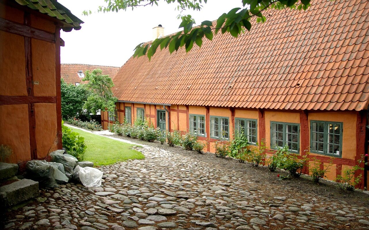 denmark, ebeltoft, tile roofs, cobblestones, ebeltoft, ebeltoft, ebeltoft, ebeltoft, ebeltoft, cobblestones, cobblestones